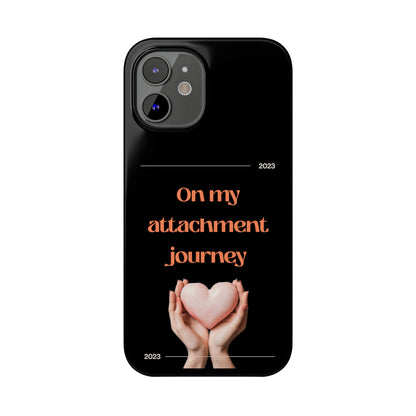 On My Journey Orange Slim iPhone Case