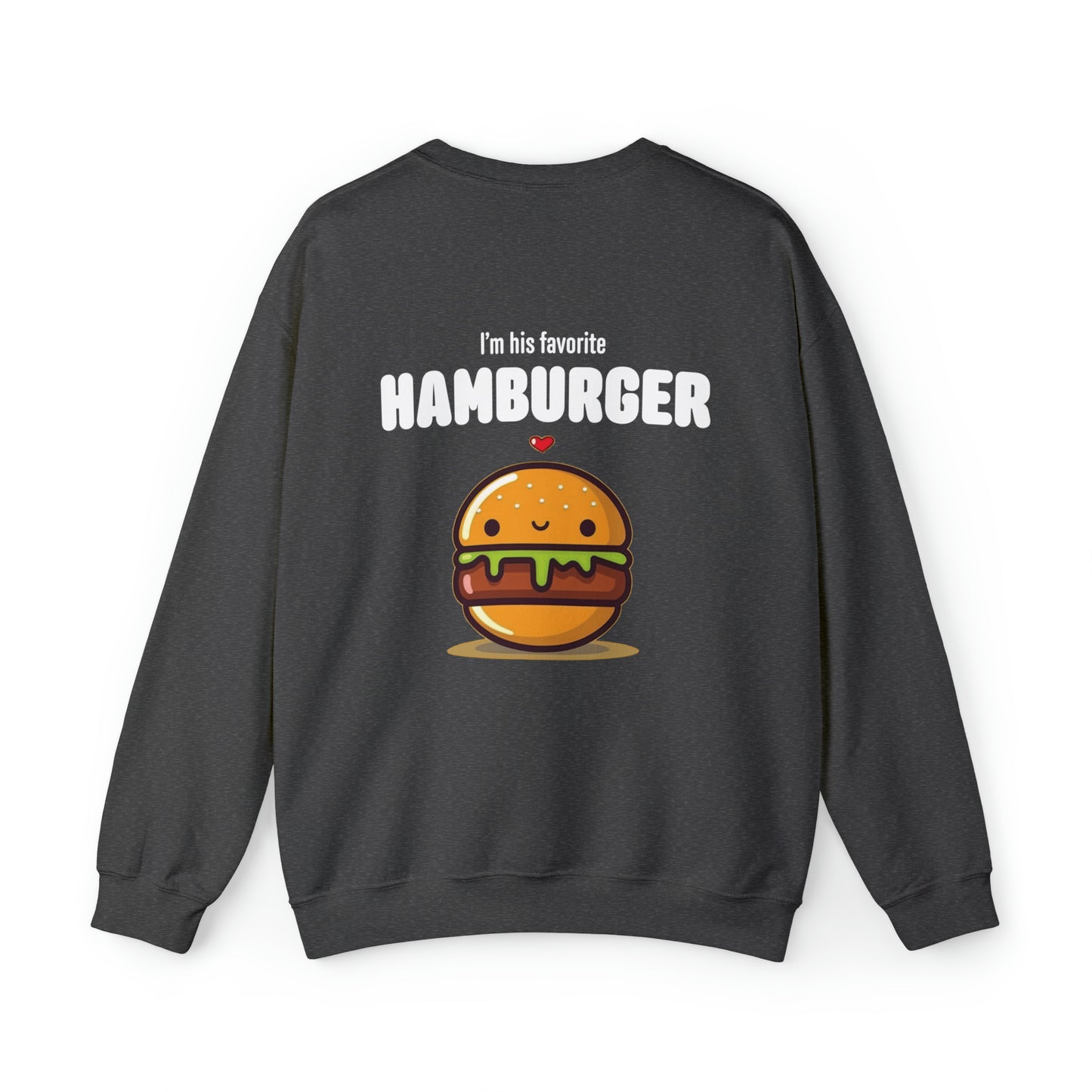 "His Favourite HAMBURGER" Crewneck Sweatshirt