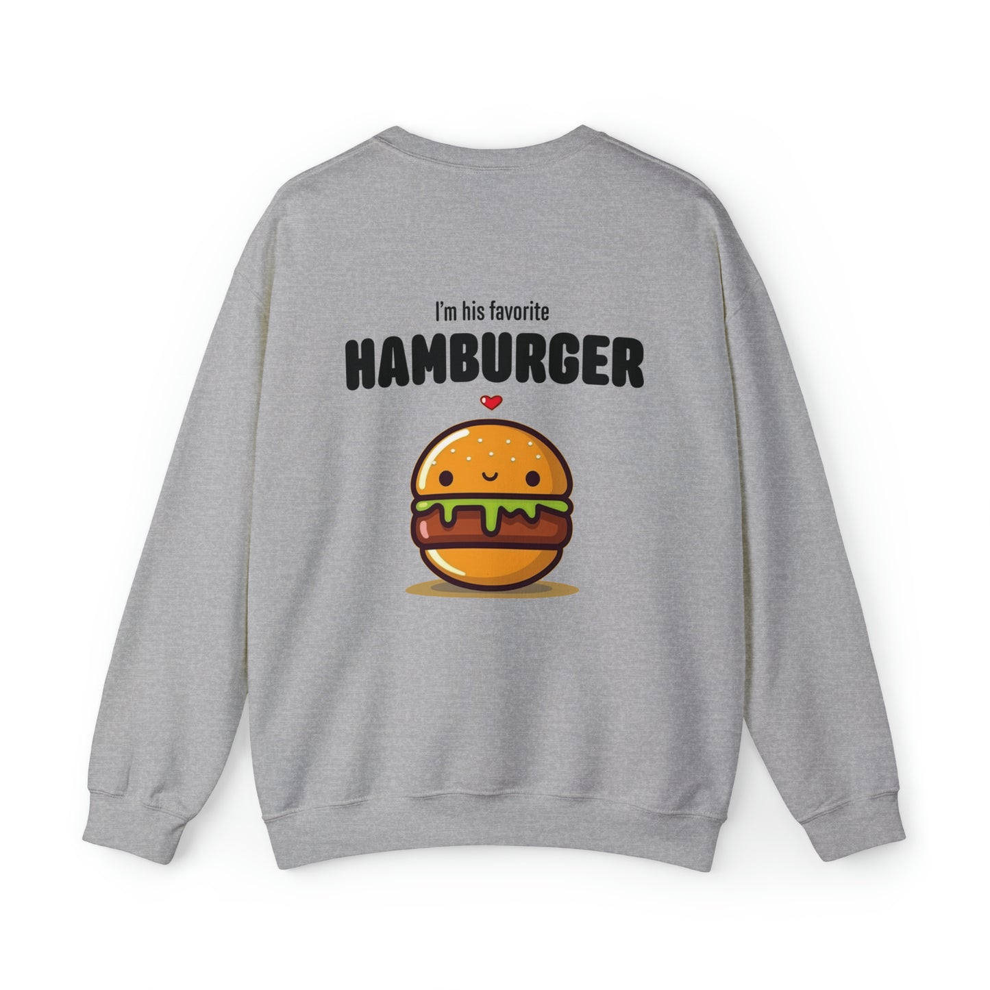 "His Favourite HAMBURGER" Crewneck Sweatshirt