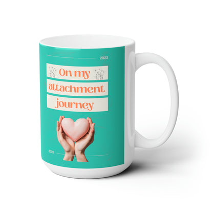 My Journey Teal Mug, 15oz