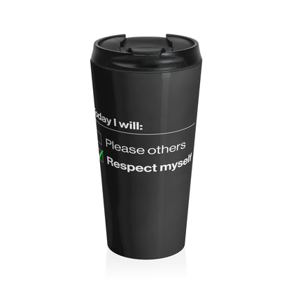 Me Before Others Stainless Steel Travel Mug