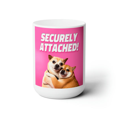 Securely Attached Mug, 15oz